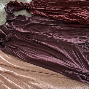 Purple Kindred Bravely Maternity/Labor/Delivery Gown XS/S